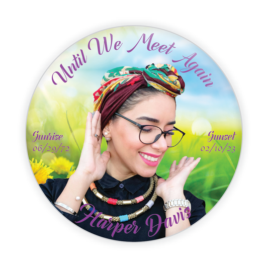 Field with Yellow Flowers Memorial Background #2001