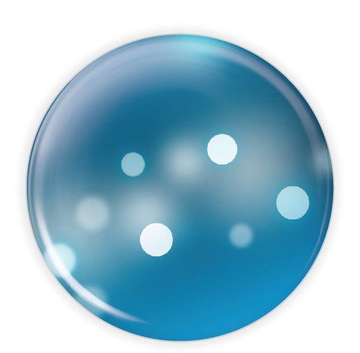 Customizable memorial button featuring a soft blue background with sunrise and sunset, symbolizing peace, remembrance, and eternal love. A meaningful tribute pin for loved ones.